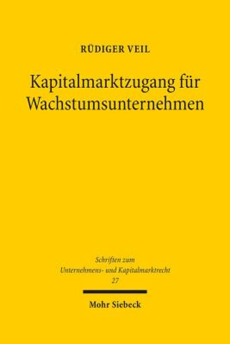 Kapitalmarktzugang fur Wachstumsunternehmen