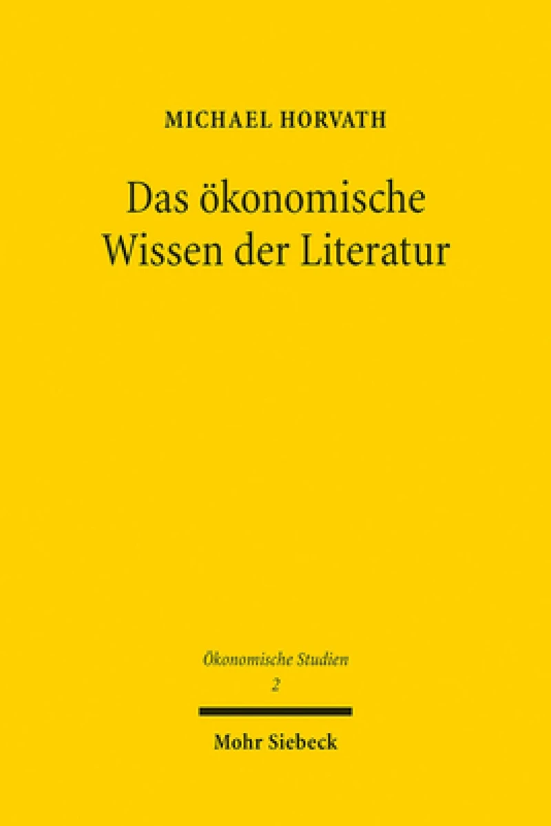 Das okonomische Wissen der Literatur