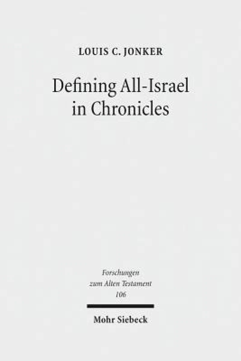 Defining All-Israel in Chronicles