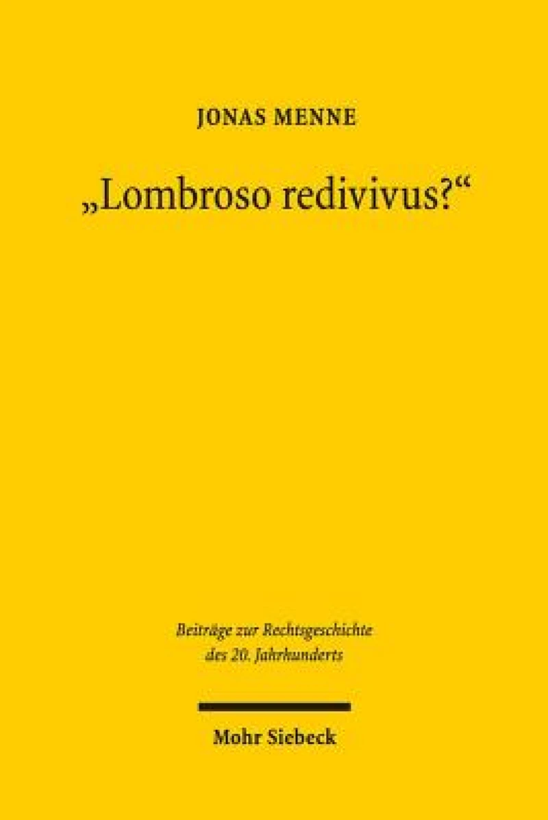 "Lombroso redivivus?"