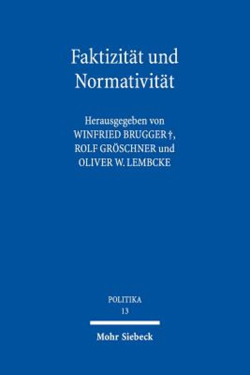 Faktizitat und Normativitat