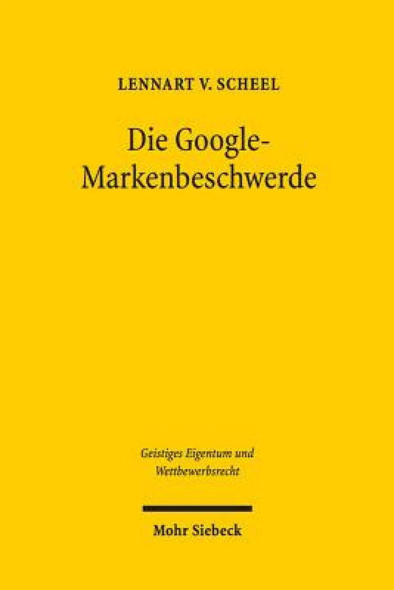 Die Google-Markenbeschwerde