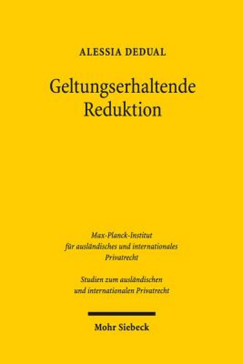 Geltungserhaltende Reduktion