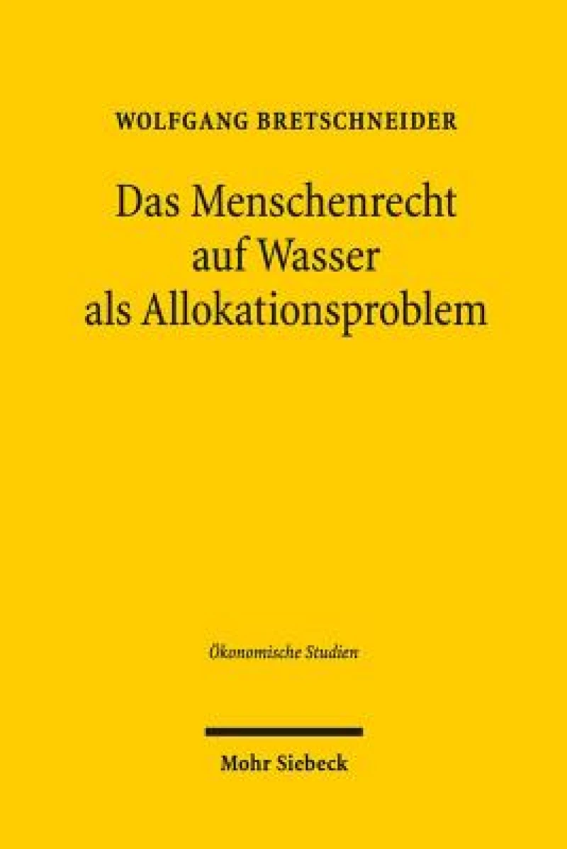 Das Menschenrecht auf Wasser als Allokationsproblem
