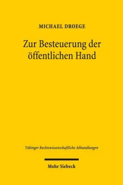 Zur Besteuerung der offentlichen Hand