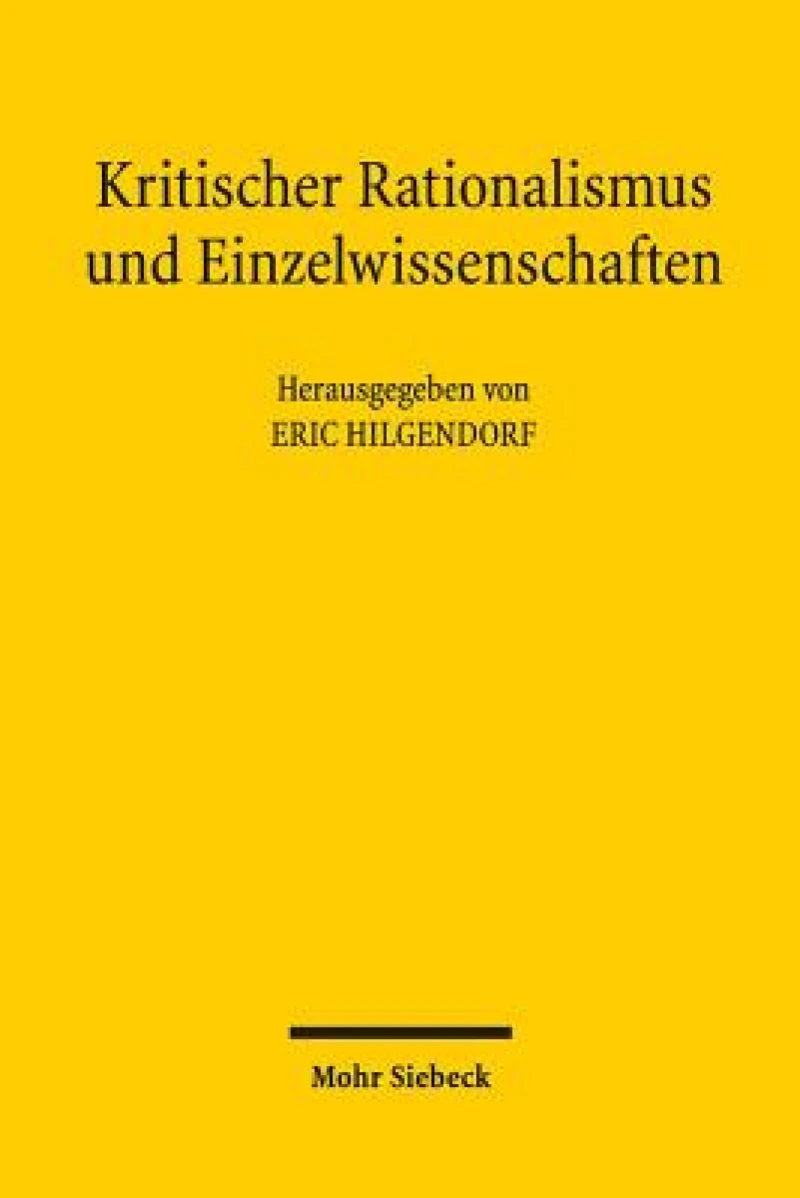 Kritischer Rationalismus und Einzelwissenschaften
