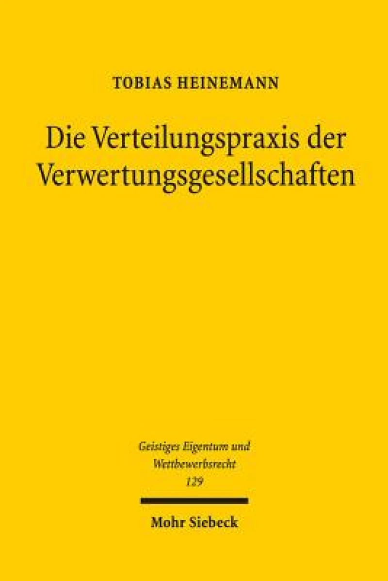 Die Verteilungspraxis der Verwertungsgesellschaften