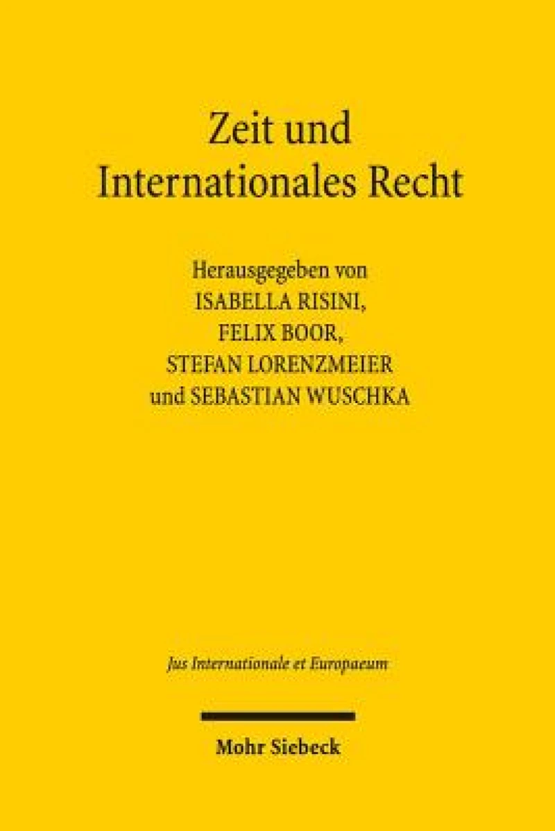 Zeit und Internationales Recht