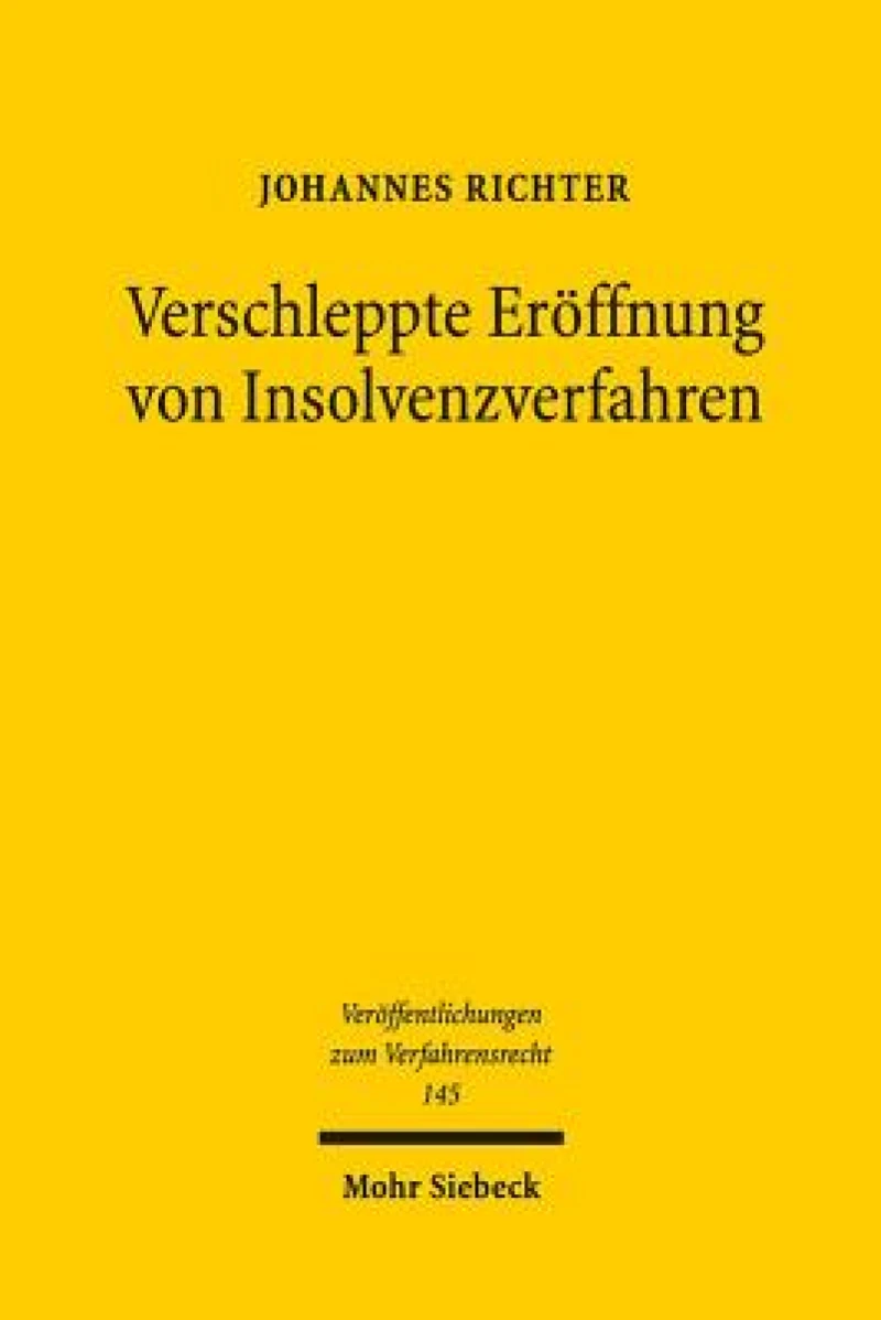 Verschleppte Eroffnung von Insolvenzverfahren