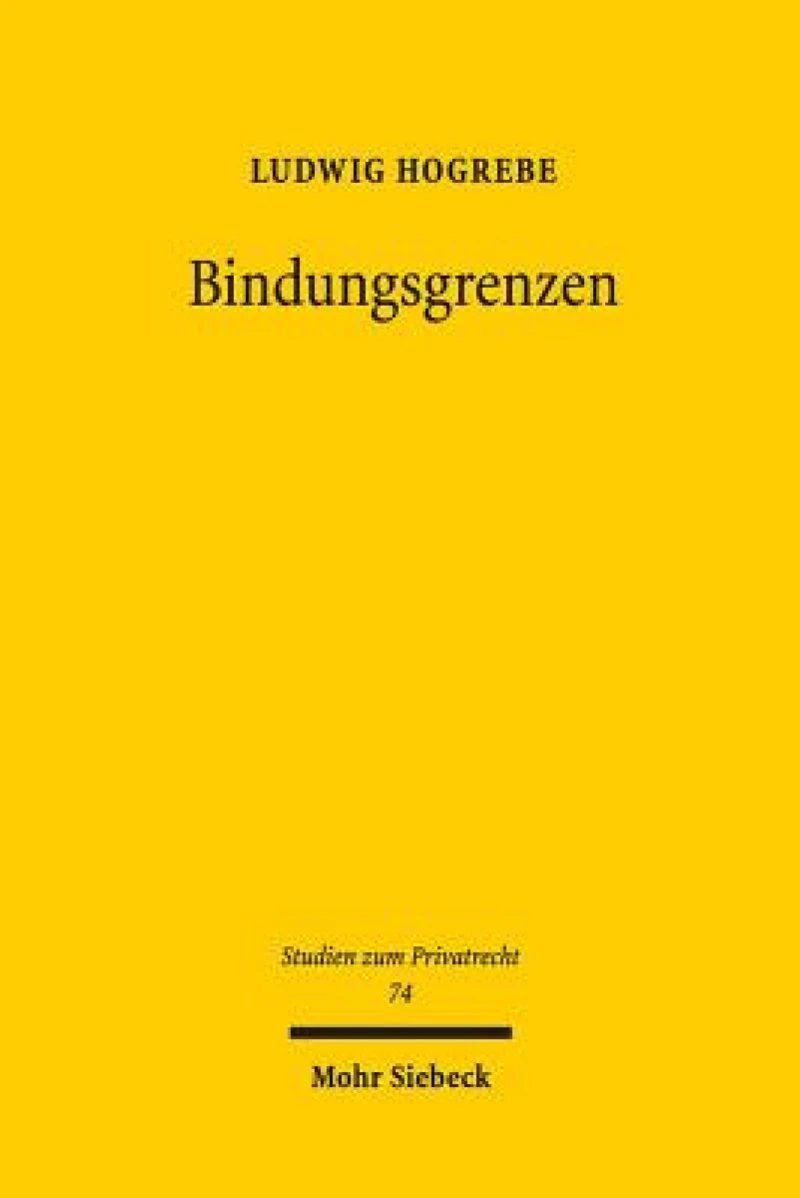 Bindungsgrenzen