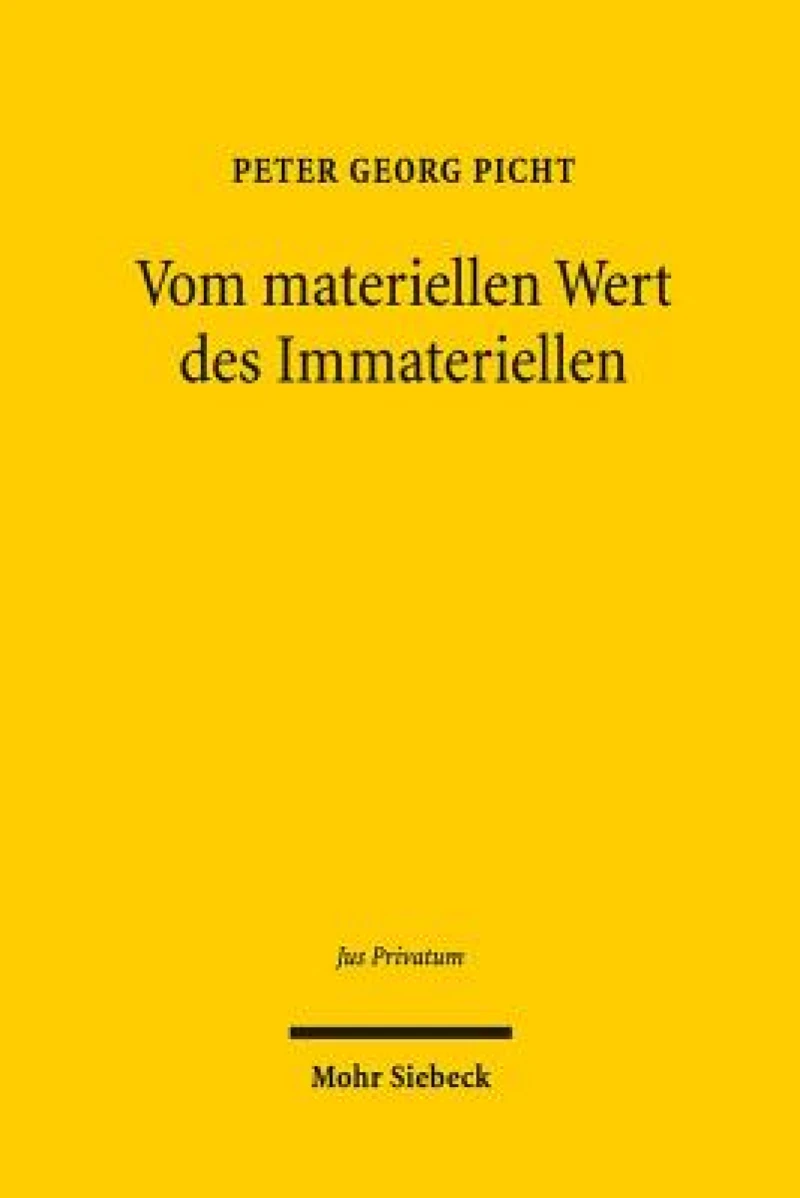 Vom materiellen Wert des Immateriellen