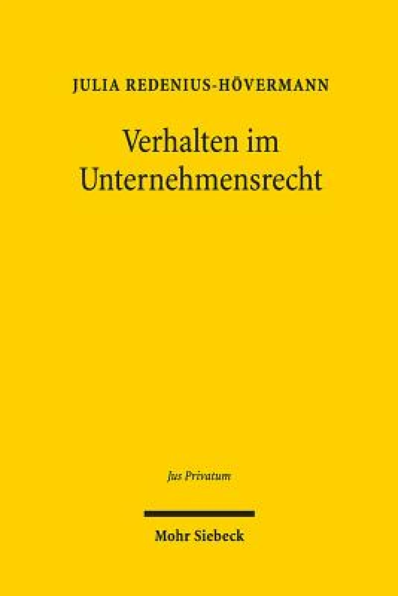 Verhalten im Unternehmensrecht