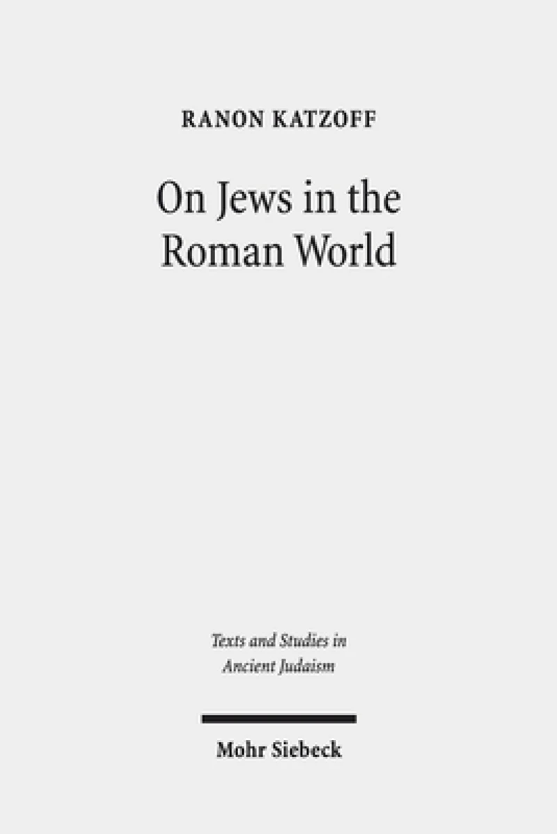 On Jews in the Roman World