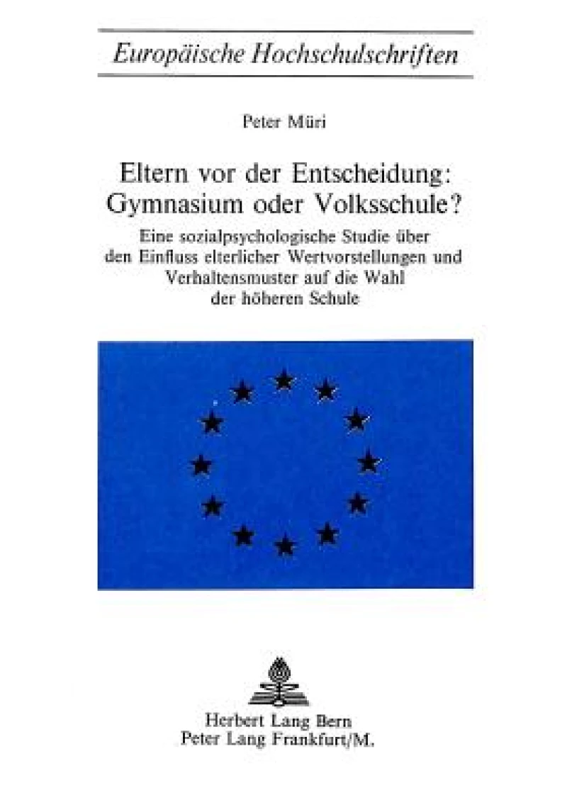 Eltern vor der Entscheidung: Gymnasium oder Volksschule?