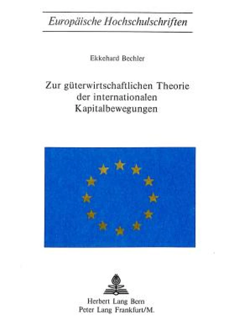 Zur Gueterwirtschaftlichen Theorie der internationalen Kapitalbewegungen