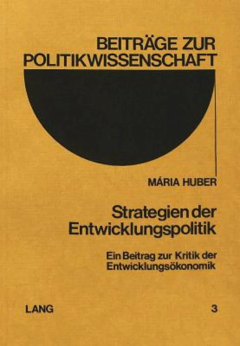 Strategien der Entwicklungspolitik