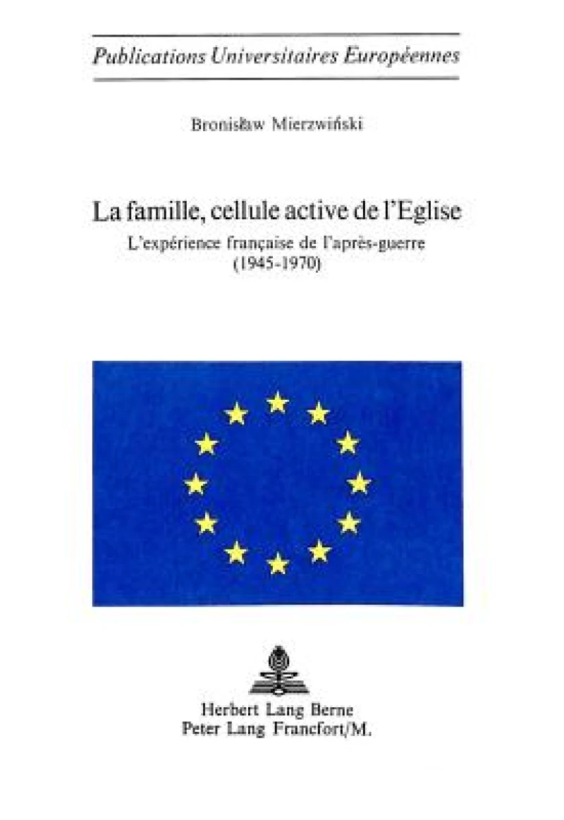 La famille, cellule active de l'Eglise