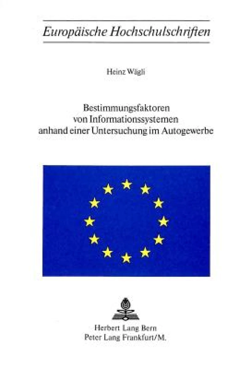 Bestimmungsfaktoren von Informationssystemen anhand einer Untersuchung im Autogewerbe
