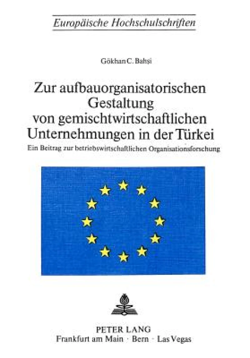 Zur aufbauorganisatorischen Gestaltung von gemischtwirtschaftlichen Unternehmungen in der Tuerkei