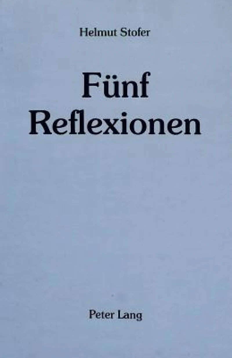 Fuenf Reflexionen