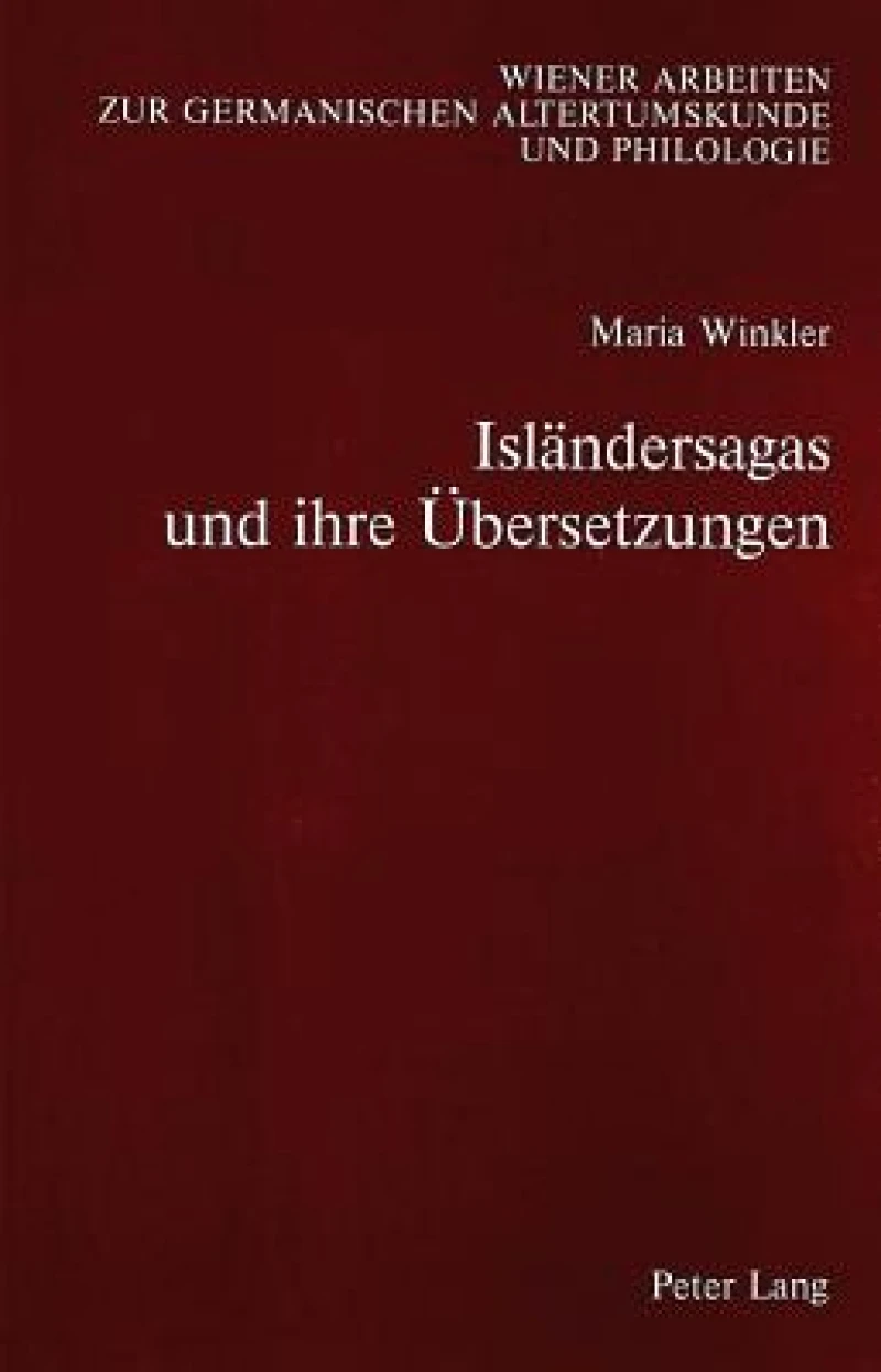 Islaendersagas und ihre Uebersetzungen