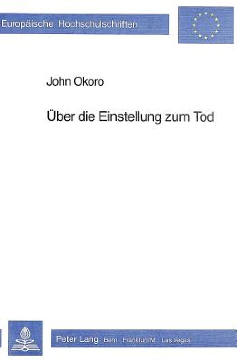Ueber die Einstellung zum Tod