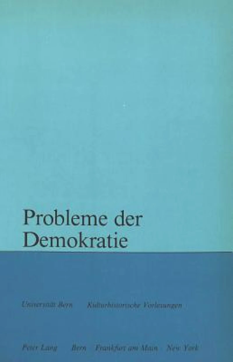 Probleme der Demokratie
