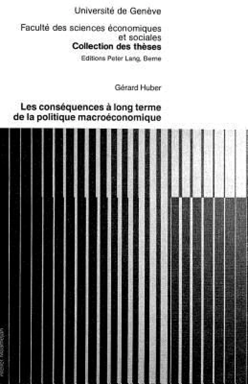 Les consequences a long terme de la politique macroeconomique