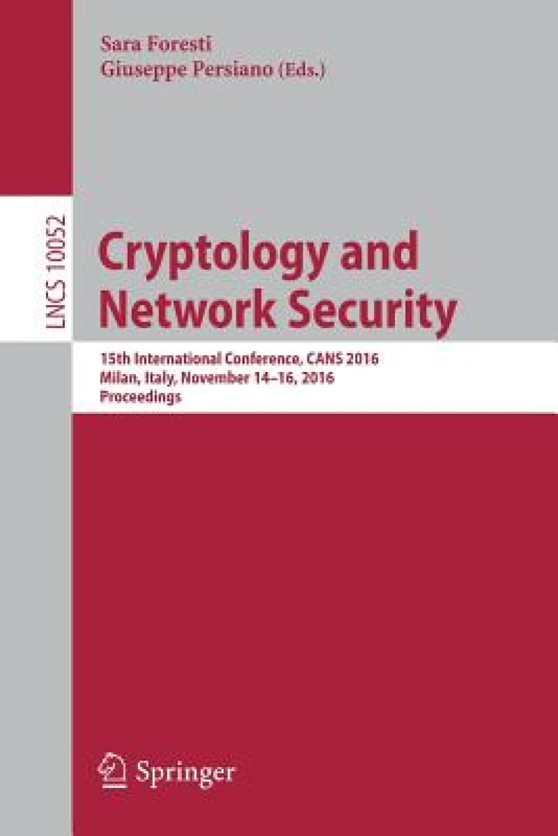Cryptology and Network Security