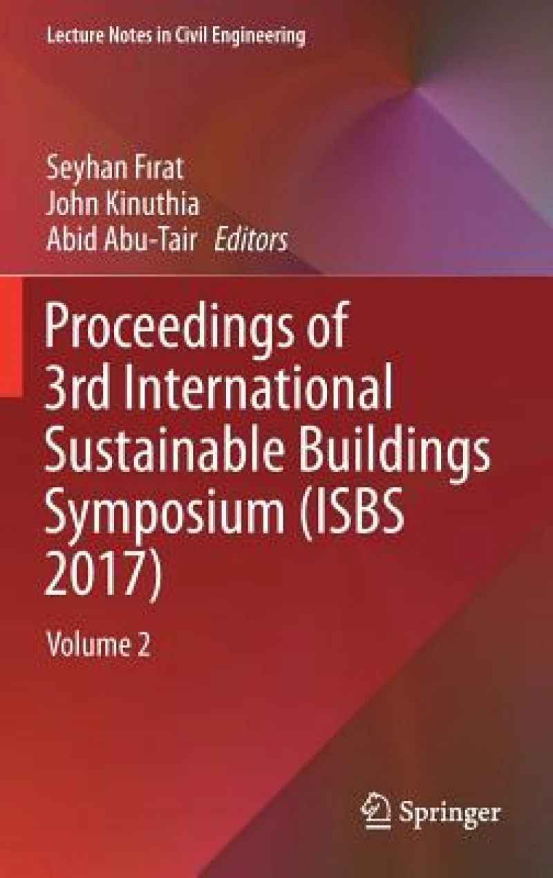 Proceedings of 3rd International Sustainable Buildings Symposium (ISBS 2017)