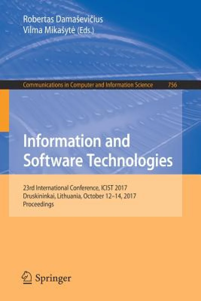 Information and Software Technologies