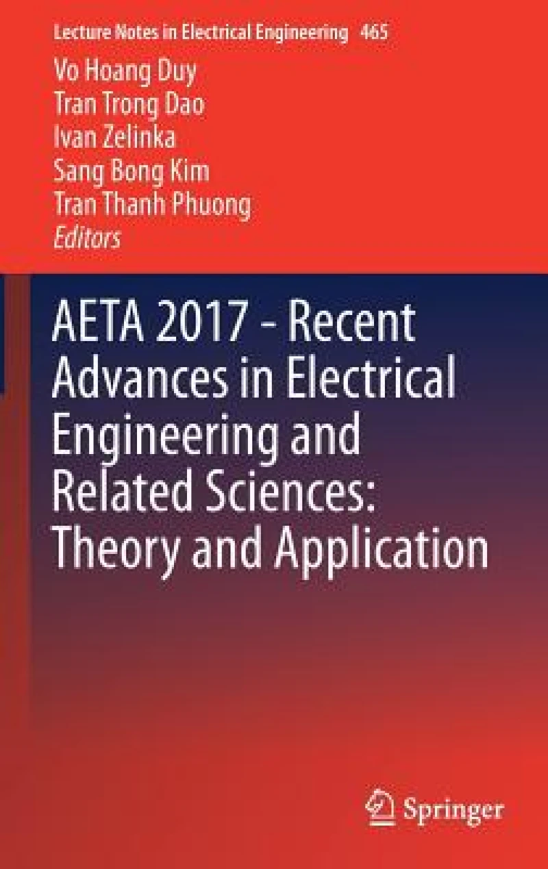 AETA 2017 - Recent Advances in Electrical Engineering and Related Sciences