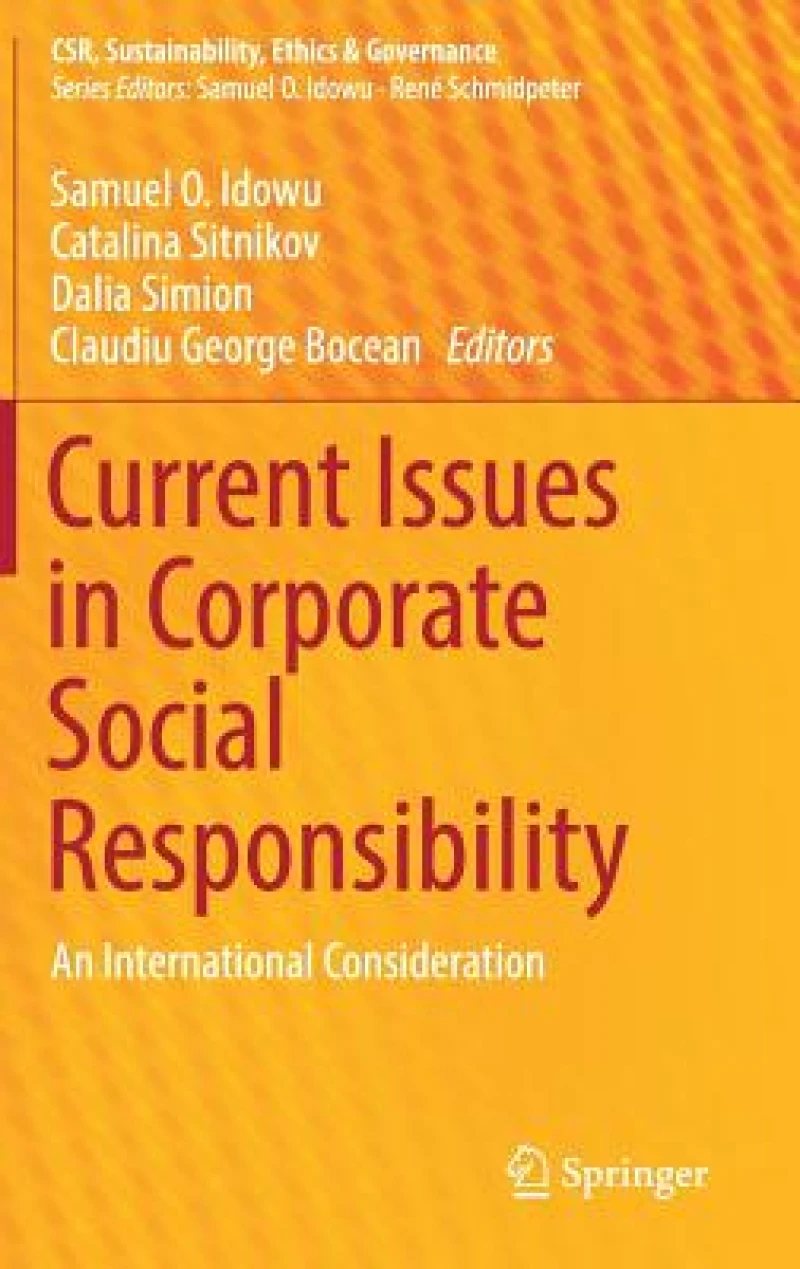 Current Issues in Corporate Social Responsibility