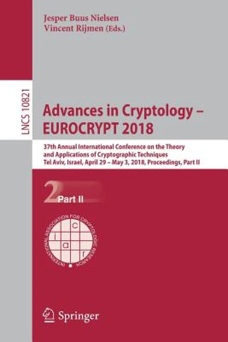 Advances in Cryptology – EUROCRYPT 2018