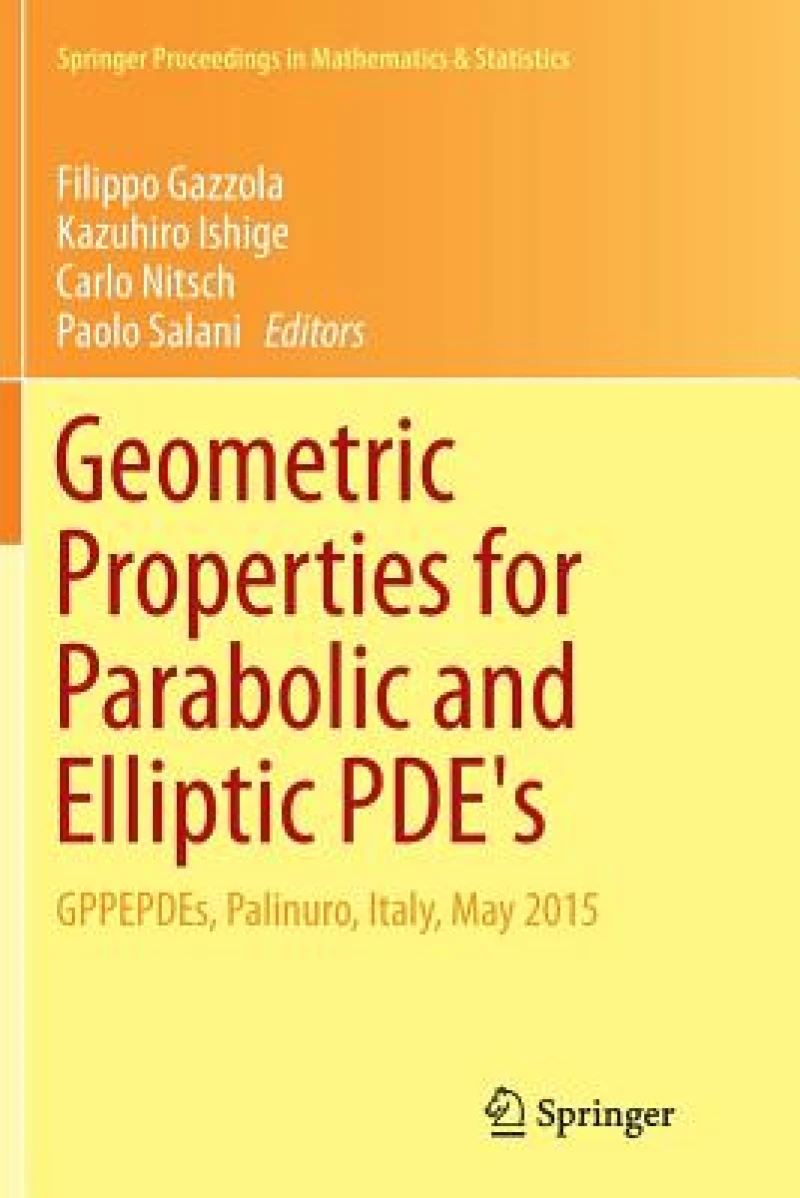 Geometric Properties for Parabolic and Elliptic PDE''s