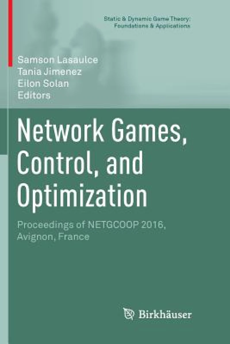 Network Games, Control, and Optimization