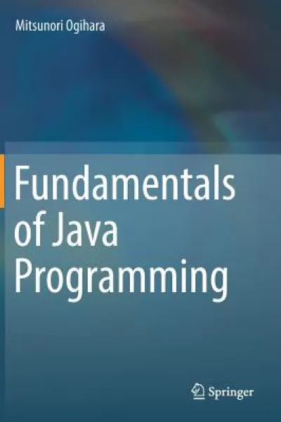 Fundamentals of Java Programming