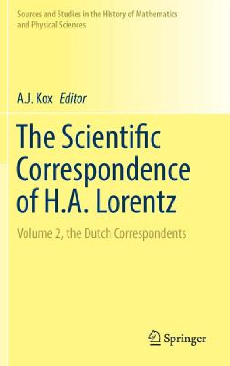 The Scientific Correspondence of H.A. Lorentz