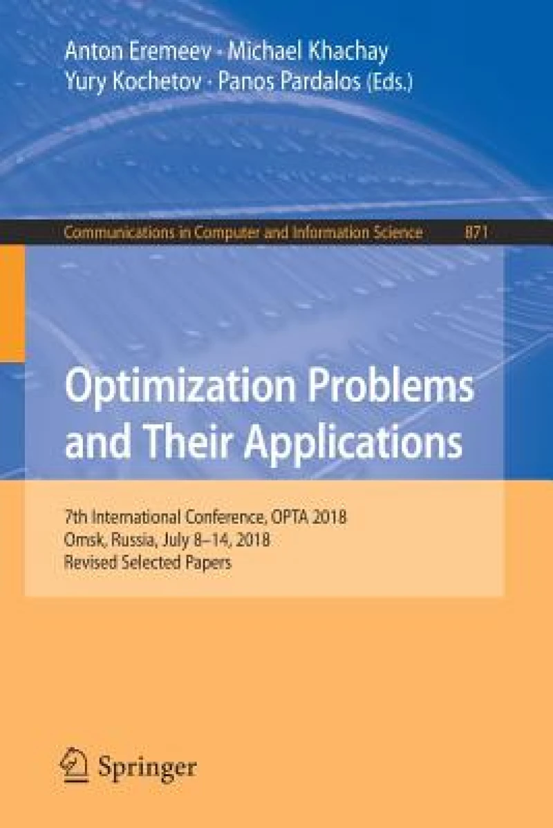 Optimization Problems and Their Applications