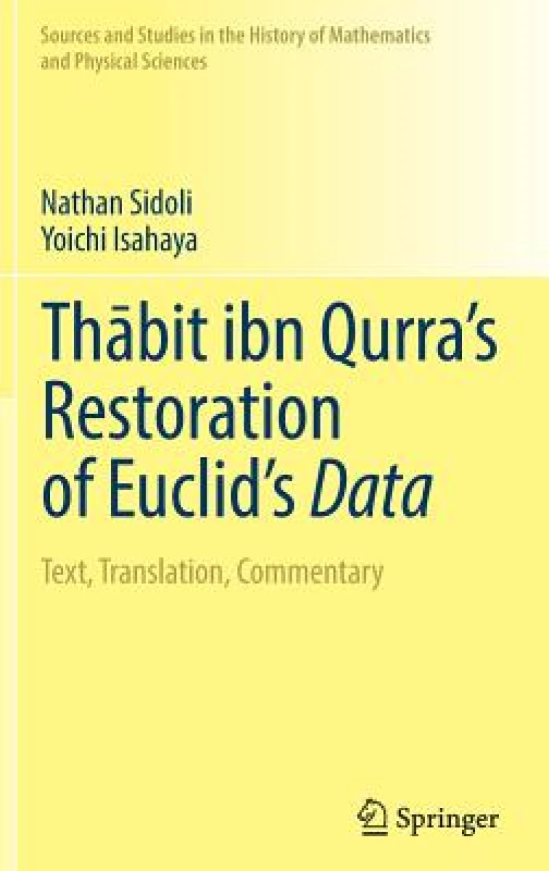 Thabit ibn Qurra’s Restoration of Euclid’s Data