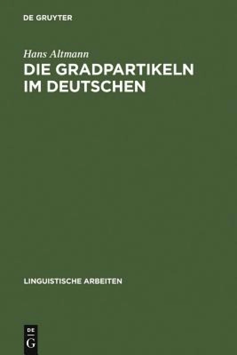 Gradpartikeln im Deutschen