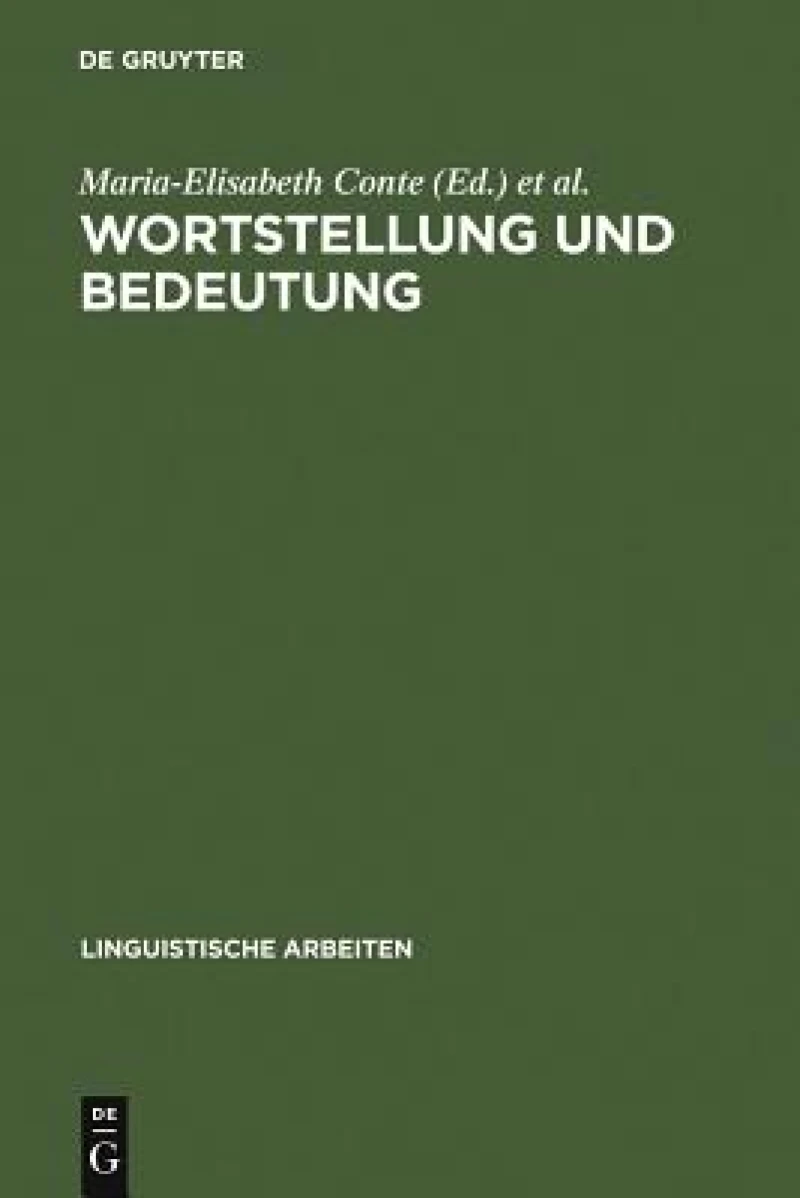 Wortstellung und Bedeutung