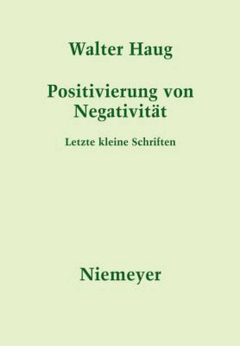 Positivierung Von Negativitat