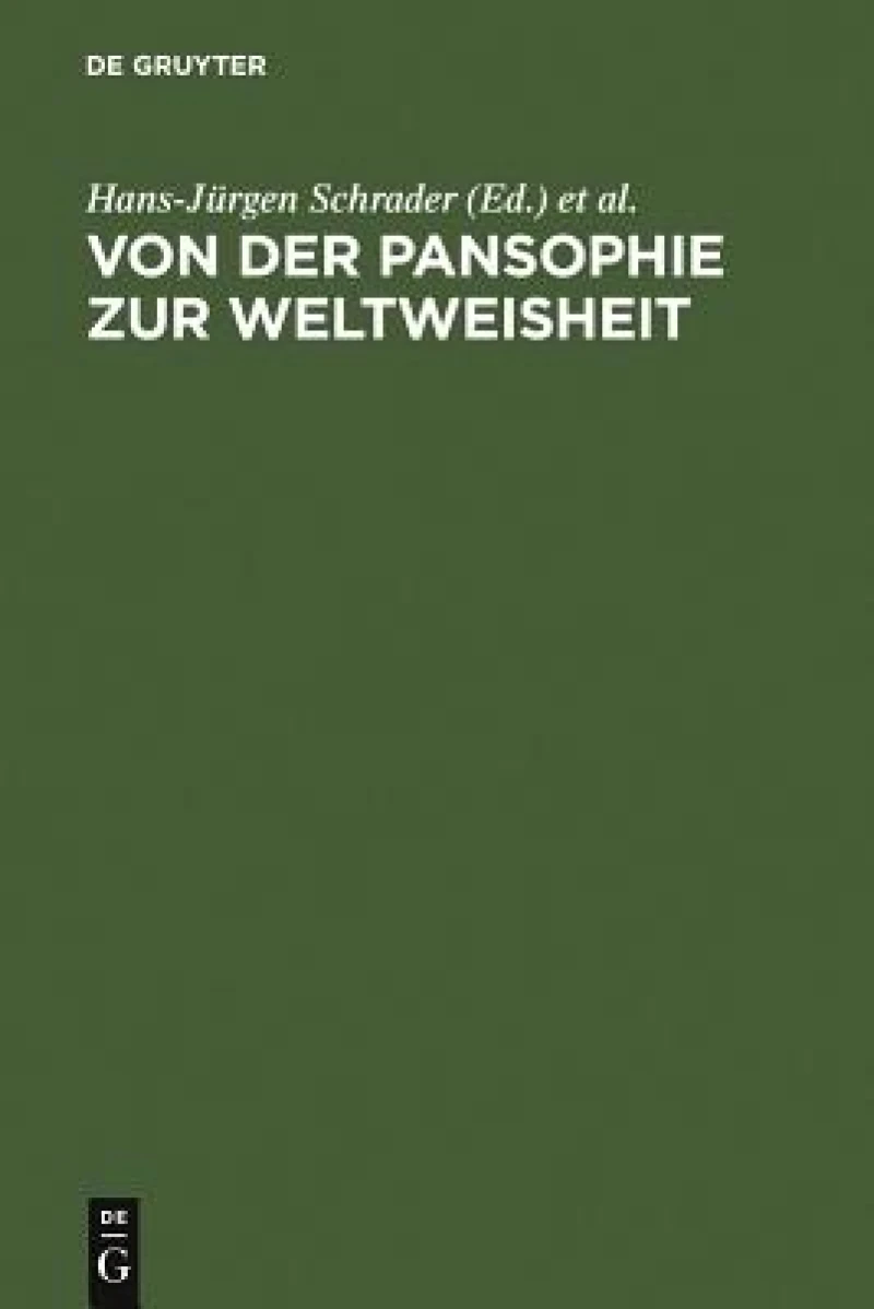 Von der Pansophie zur Weltweisheit