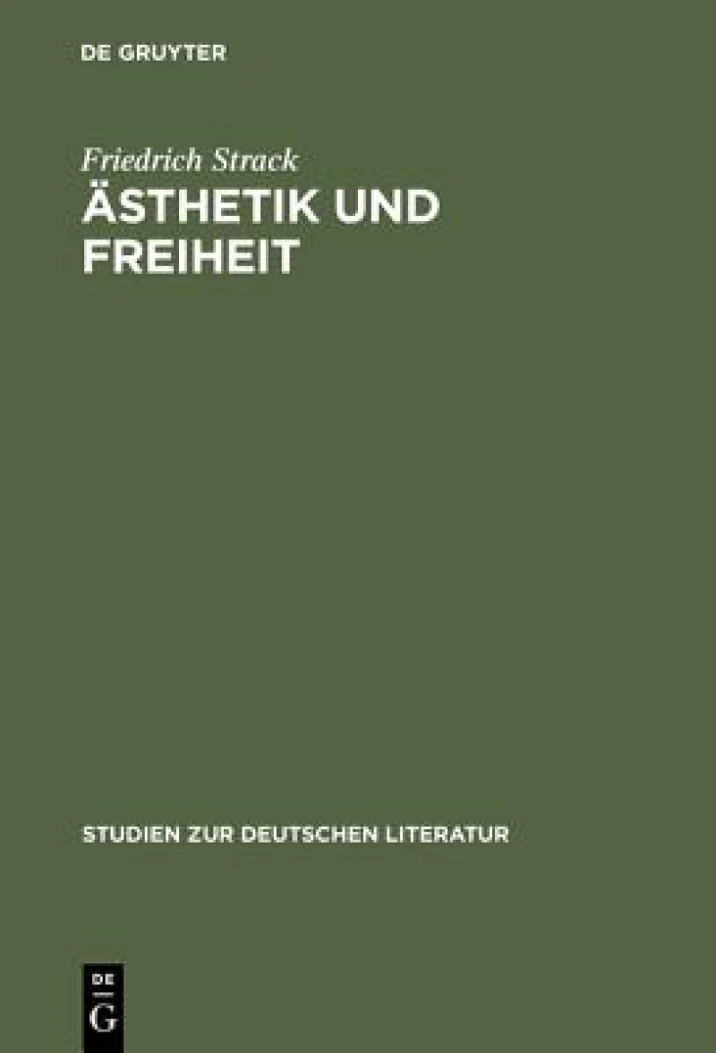 Ästhetik Und Freiheit