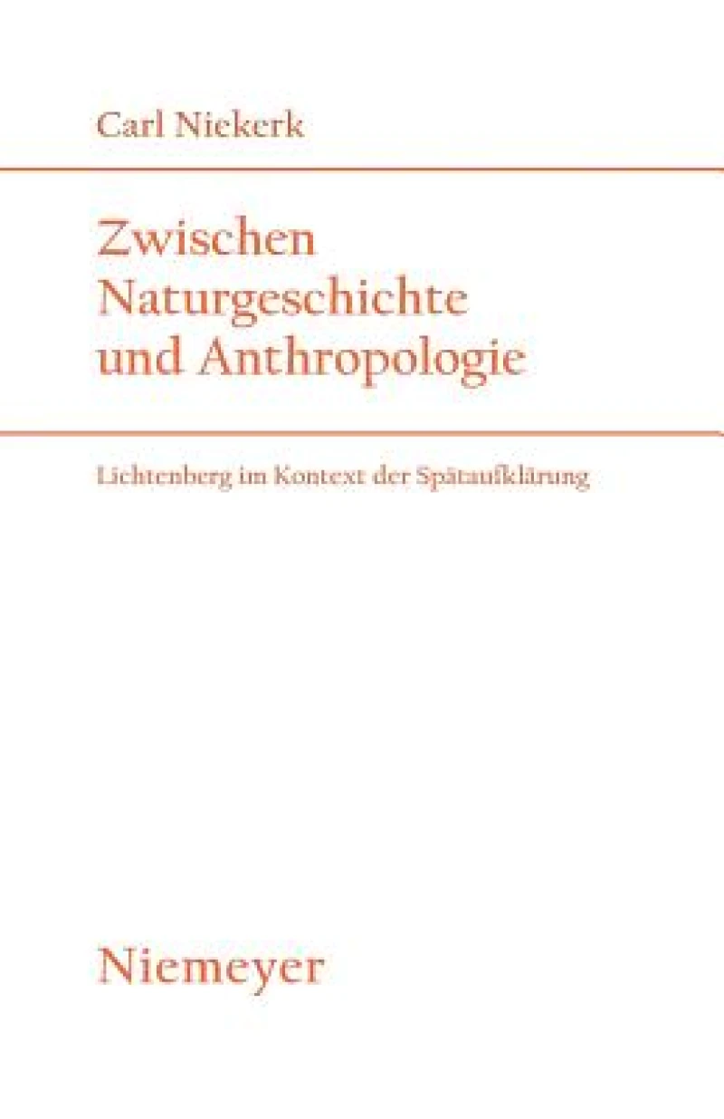 Zwischen Naturgeschichte und Anthropologie