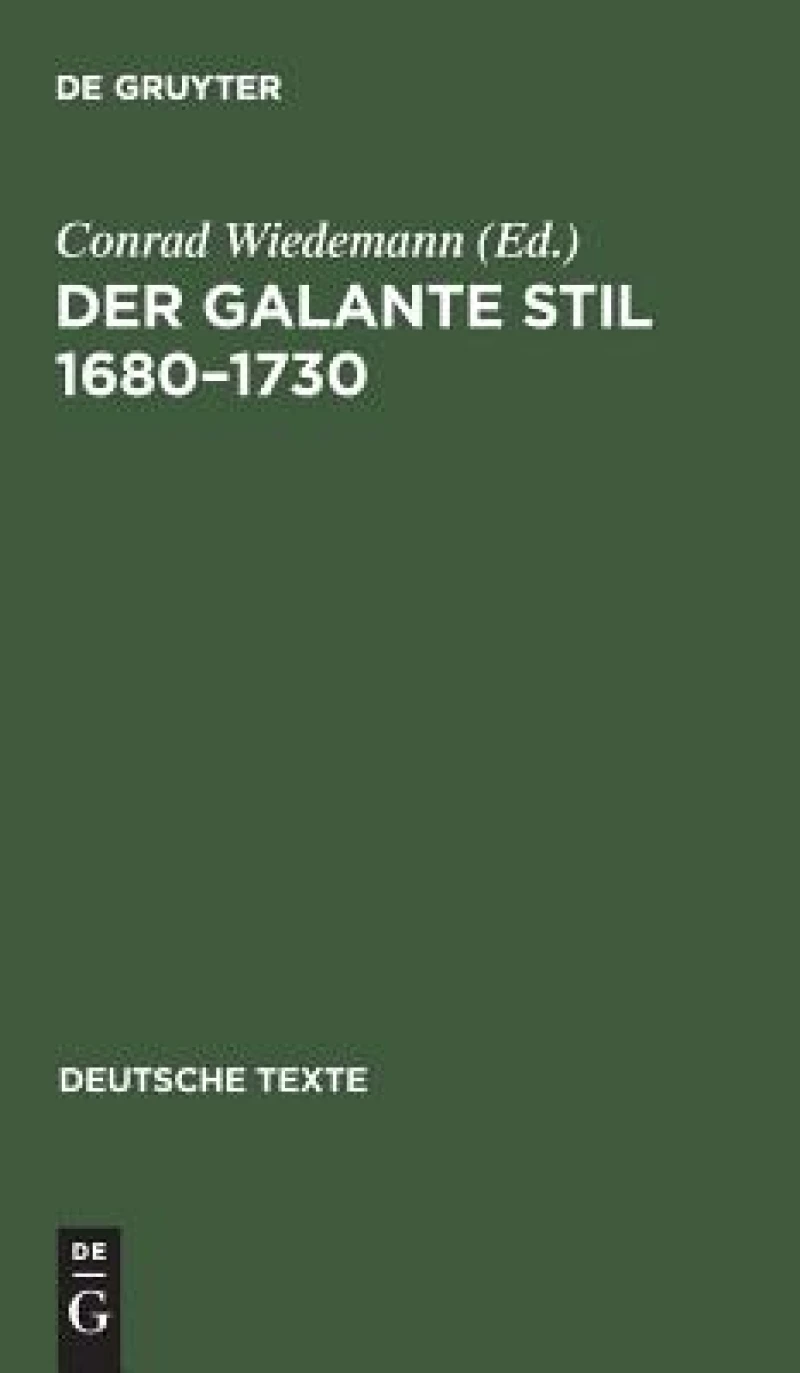 galante Stil 1680–1730