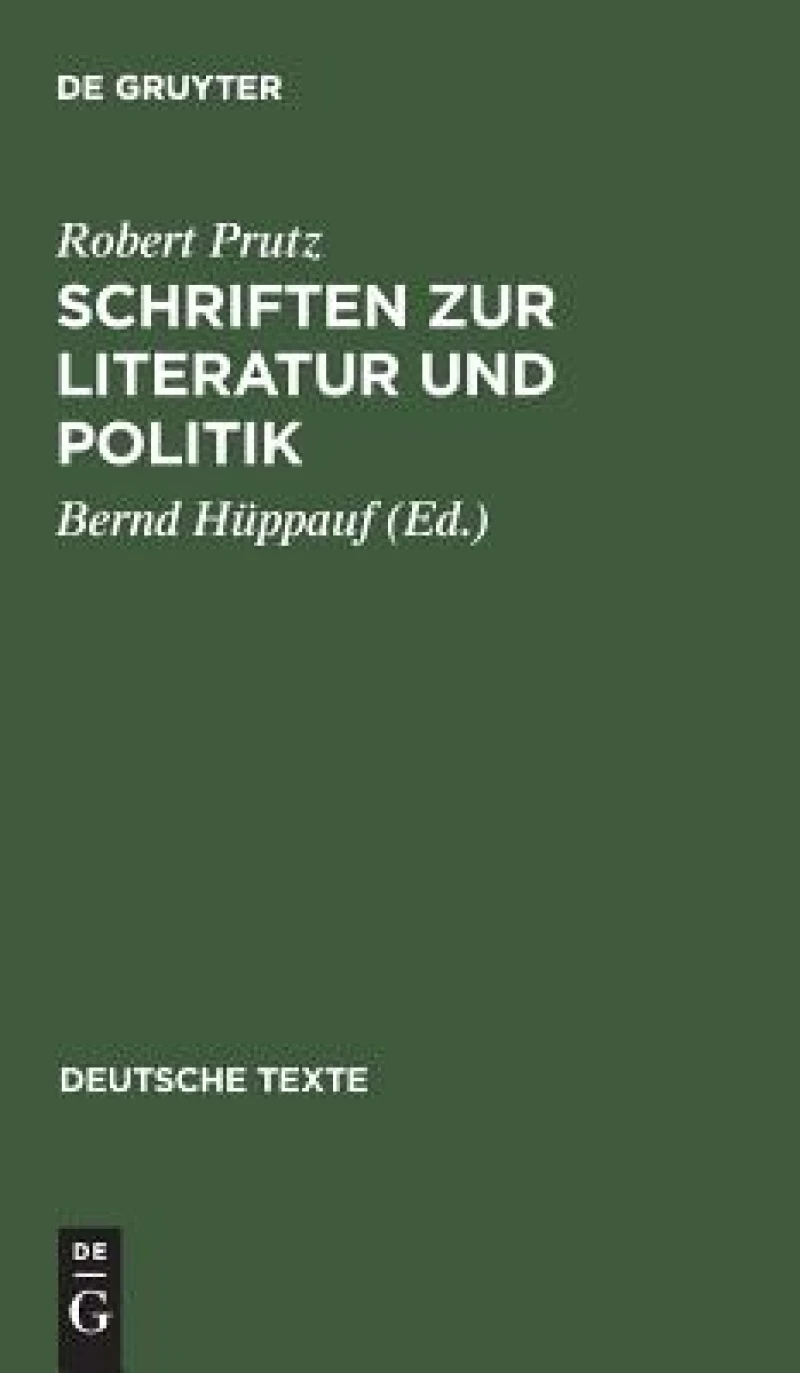 Schriften zur Literatur und Politik