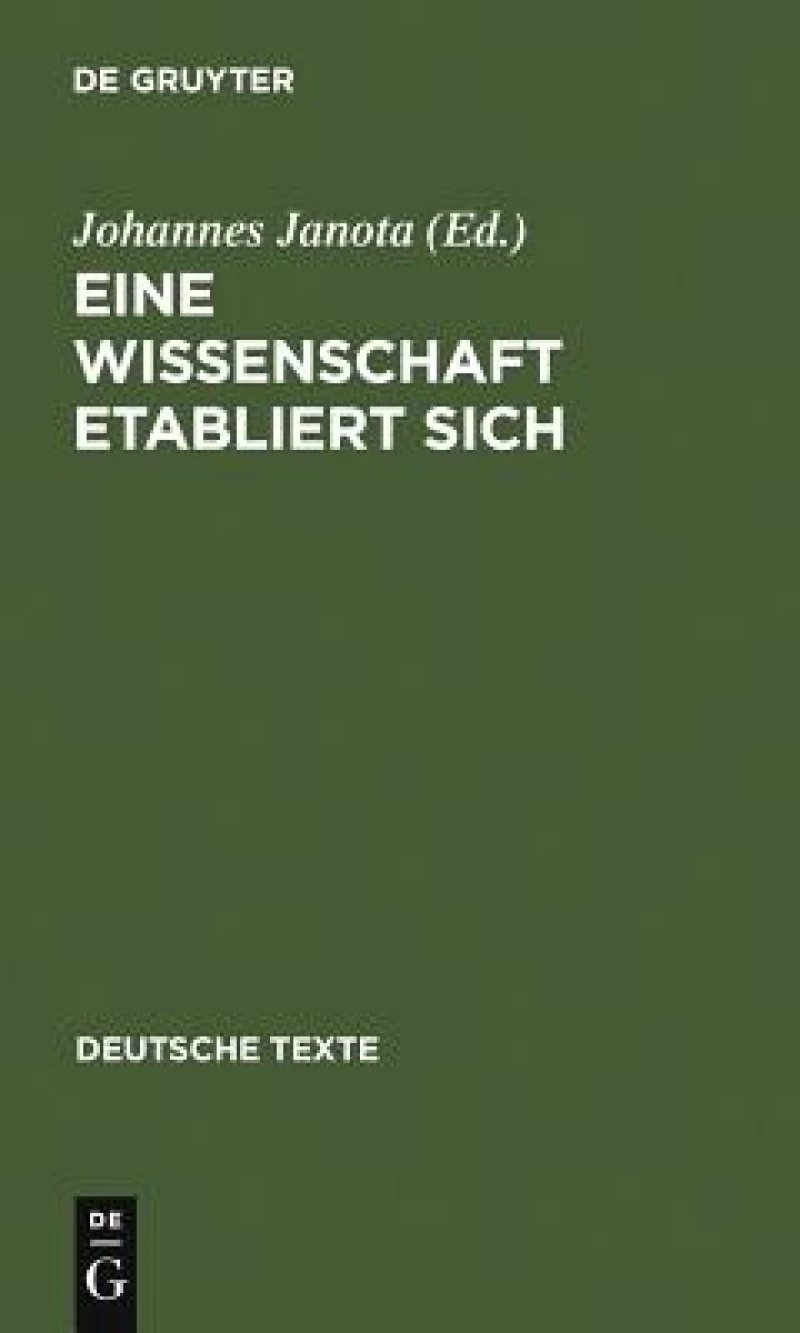 Wissenschaft etabliert sich