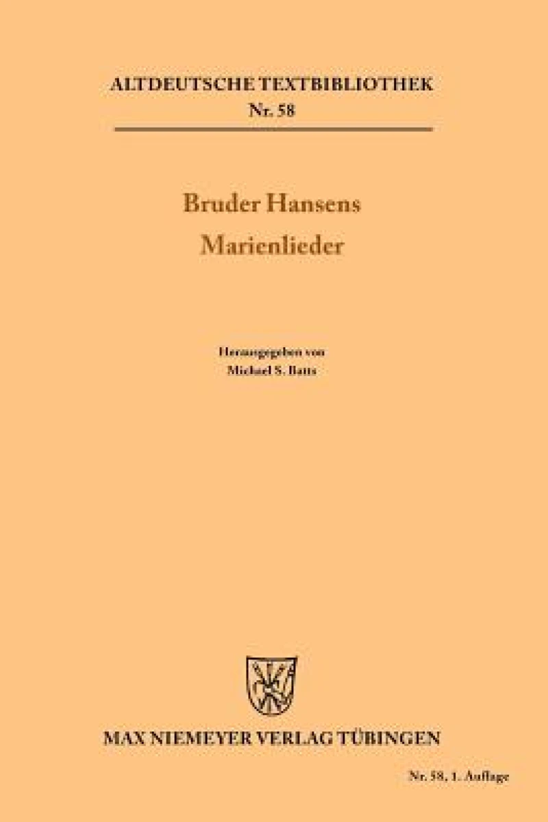 Bruder Hansens Marienlieder